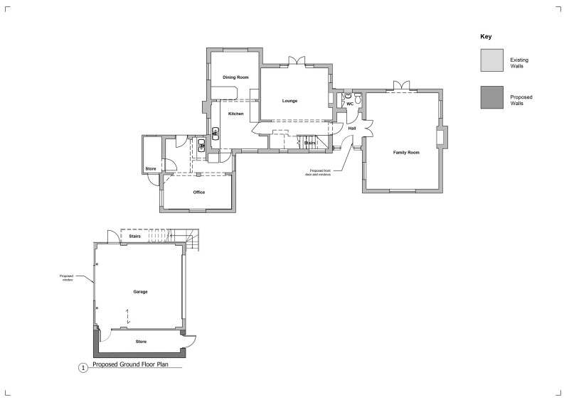 03 Proposed Ground Floor Plan