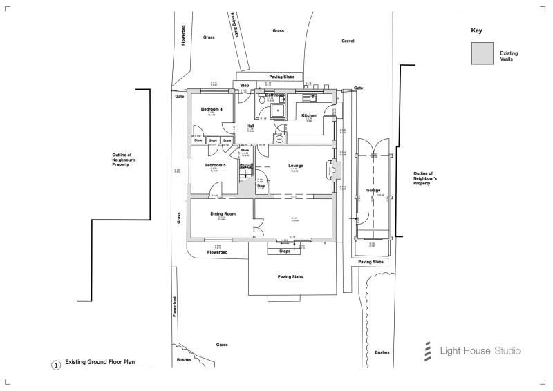 03 Existing Ground Floor Plan