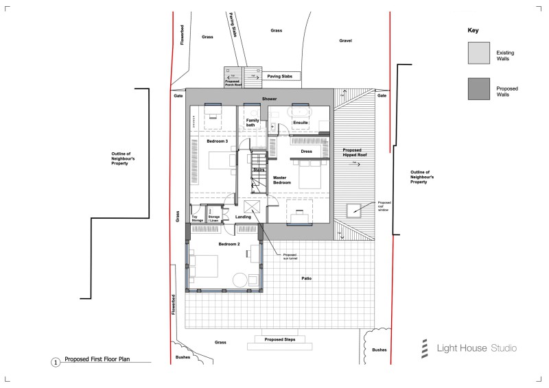 04 Proposed First Floor Plan