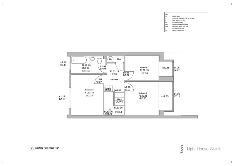 05 Existing First Floor Plan