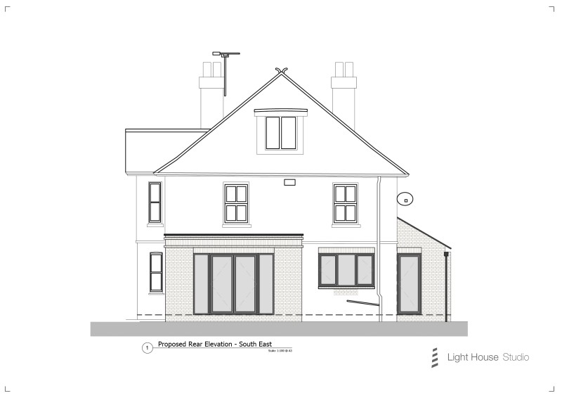 01 Proposed Rear Elevation