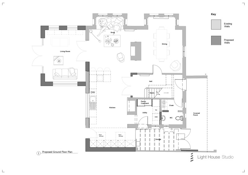 02 Proposed Ground Floor Plan