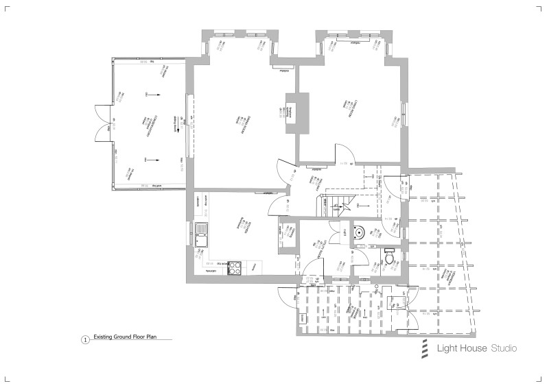 03 Existing Ground Floor Plan