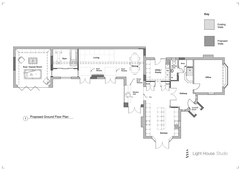 01 Proposed Ground Floor Plan