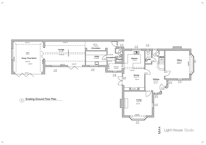 02 Existing Ground Floor Plan